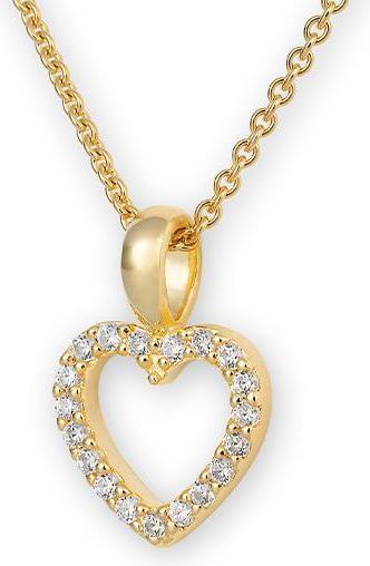 Produktbild Breuning ANHÄNGER - BRILL. 0,143 Ct. H/si (585, - Gold)