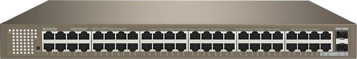 Produktbild Tenda TEG1050F network switch Unmanaged Gigabit Ethernet (10/100/1000) Grey (50 Ports)