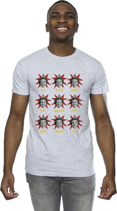 Actual product image Elf Mens Many Moods Of Buddy T-Shirt (M)