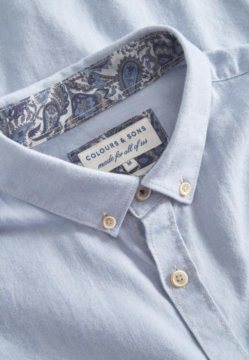 Produktbild Colours & Sons Langarmhemd Shirt Brushed Twill (L)