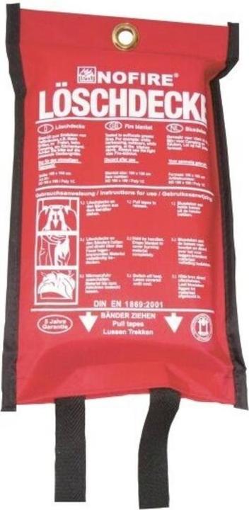 Actual product image Nofire Fire blanket 120x180cm in polybag (C)