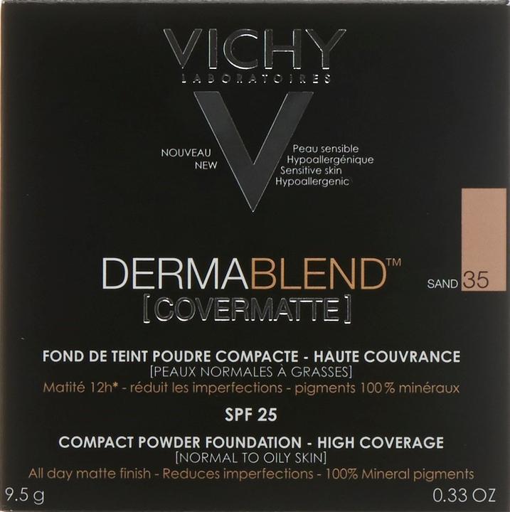 Actual product image Vichy Dermablend (Covermatte) Compact Powder Make-up (#35 Sand)