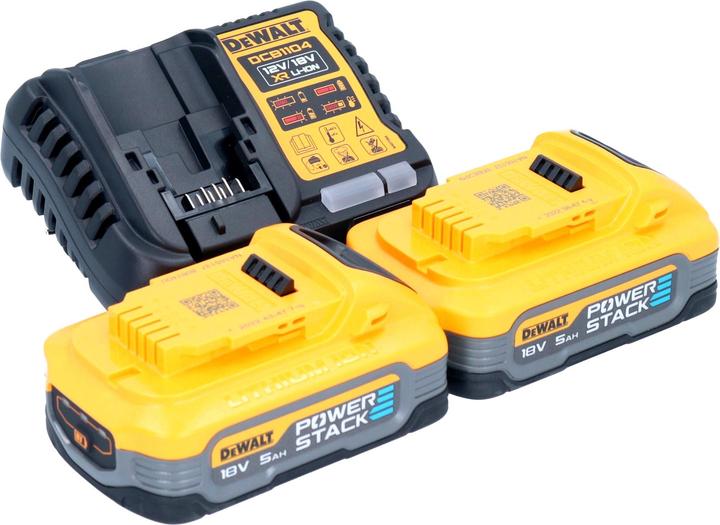 Produktbild DeWalt DCS 573 H2 Akku Handkreissäge 18 V 190 x 30 mm Brushless + 2x Akku Powerstack 5,0 Ah +