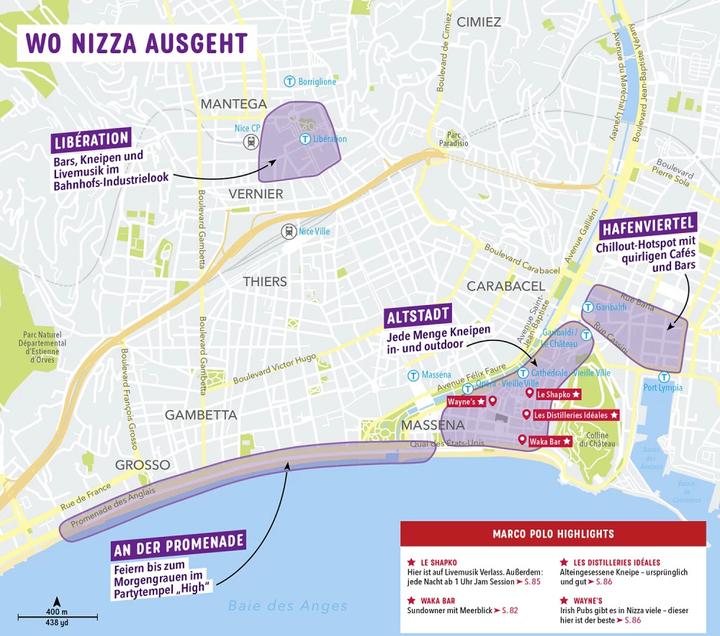 Produktbild Reiseführer Nizza, Antibes, Cannes, Monaco (Deutsch, Jördis Kimpfler, 2022)