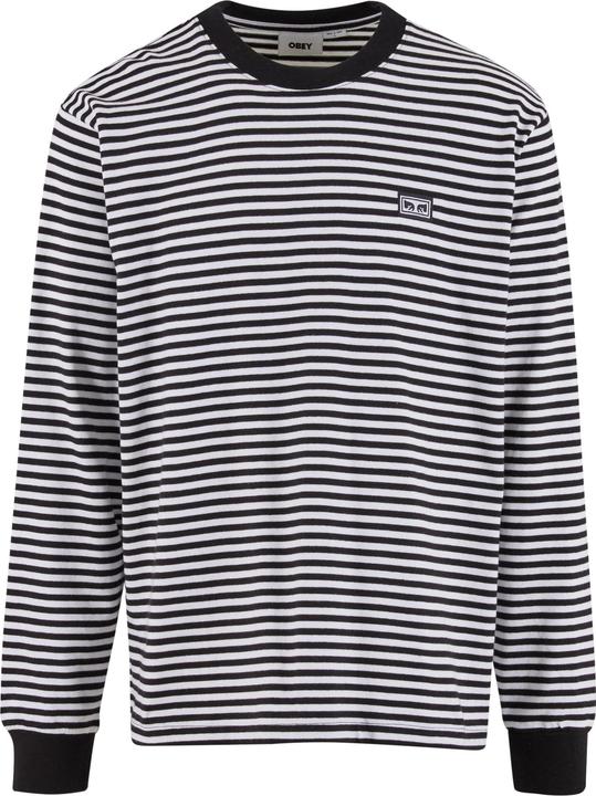 Actual product image Obey Established Works Eyes Strp Longsleeve - 93193 (XL)