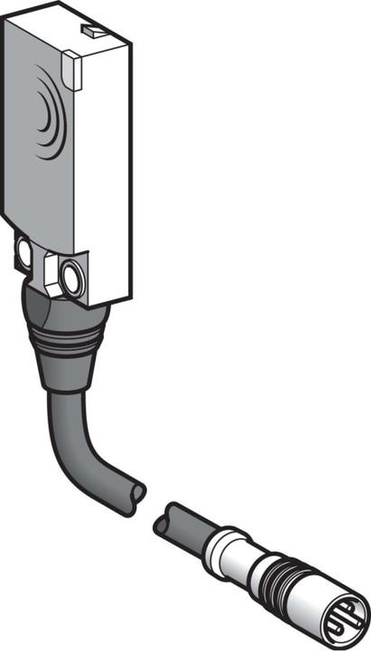 Produktbild TE Sensors DDPI FORMF SN=5MM NO PNP OPT FLUSH 10-3 (Schalter)