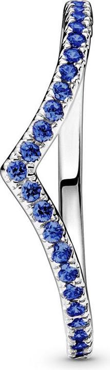 Immagine prodotto Pandora Anello blu scintillante Wishbone (48, 925 Argento)