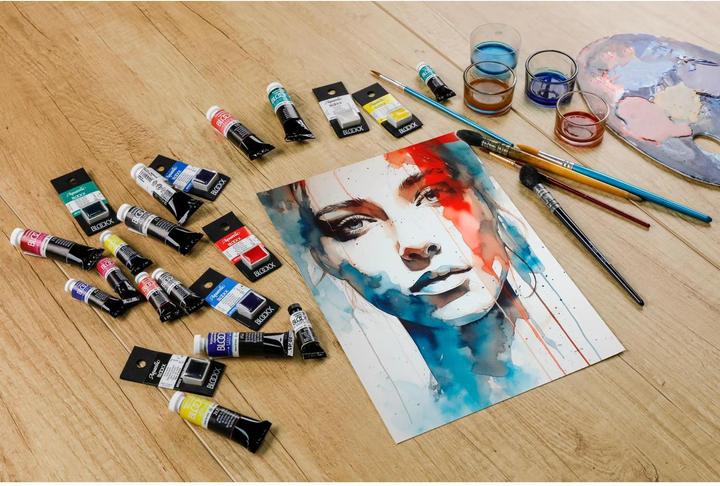 Actual product image BlockX Extra Fine Watercolour Tube (Blue)