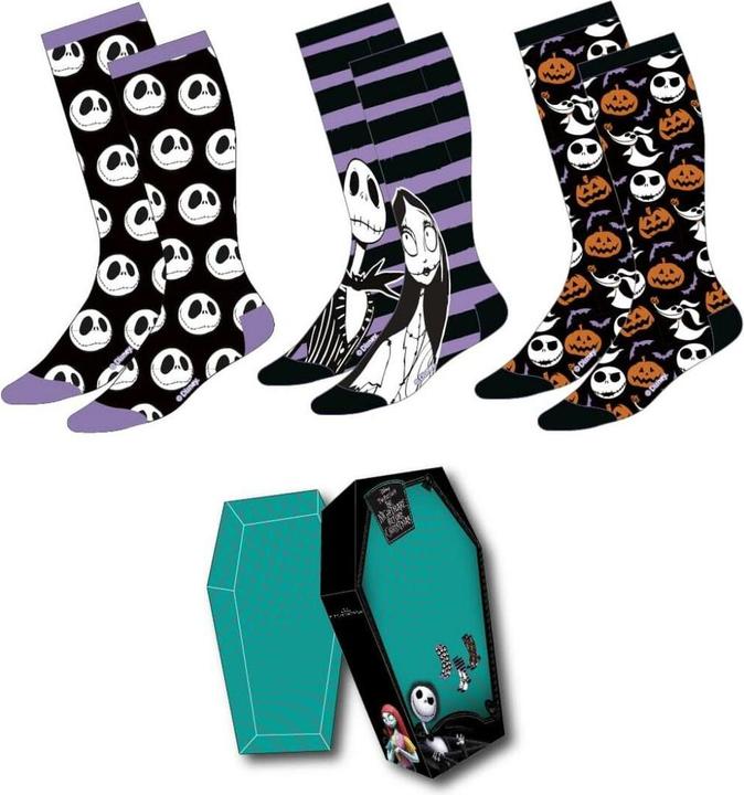 Cerdá Nightmare before Christmas Socken 3er-Pack 38-45 (3er Pack, 38 - 45)