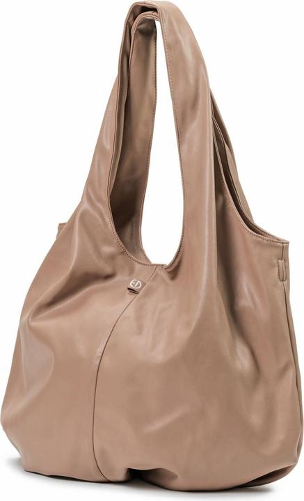 Actual product image Elodie bag for mom ¦ Draped Tote Soft Terracotta