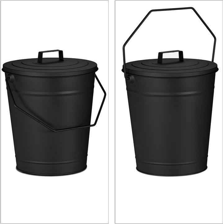 Actual product image Relaxdays Ash bin (32.5 x 28 x 34 cm)
