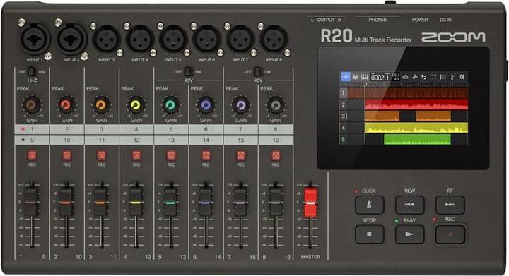 Image du produit Zoom R20 (UK/NEW) Enregistreur multipiste (Enregistreur multipiste)