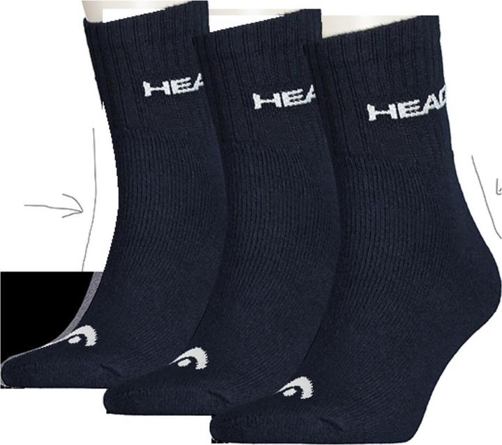 Head Socken Tennis 3 Stück Club (43 - 46)