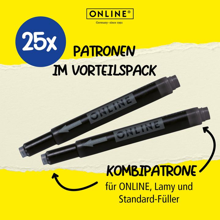 Actual product image Online Ink cartridge 70033 Black Erasable (Inkwell, Black)