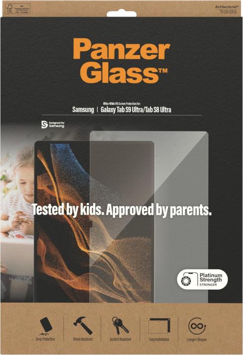 Actual product image PanzerGlass Case Friendly AB (1 Piece, Galaxy Tab S8 Ultra)