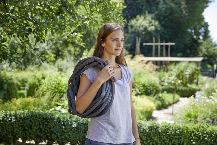Produktbild Gardena Textilschlauch Liano 15m mit Wandschlauchhalter (15 m, 13 mm)