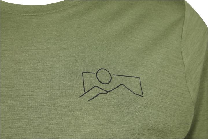 Actual product image Stoic Merino155 LaholmSt. Print T-Shirt Mountain (4XL)