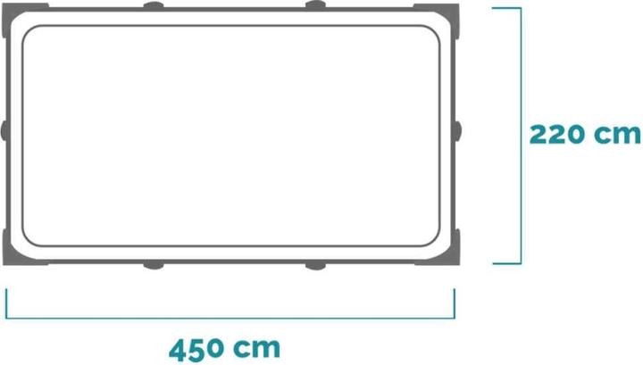 Image du produit Intex Cadre rectangulaire (450 x 220 x 84 cm)