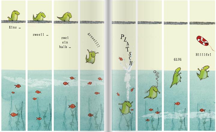 Produktbild Das wasserscheue Krokodil (Deutsch, Gemma Merino, 2015)