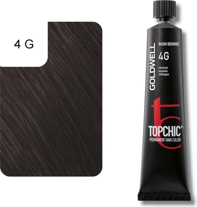 Actual product image Goldwell Topchic (4G Chestnut)