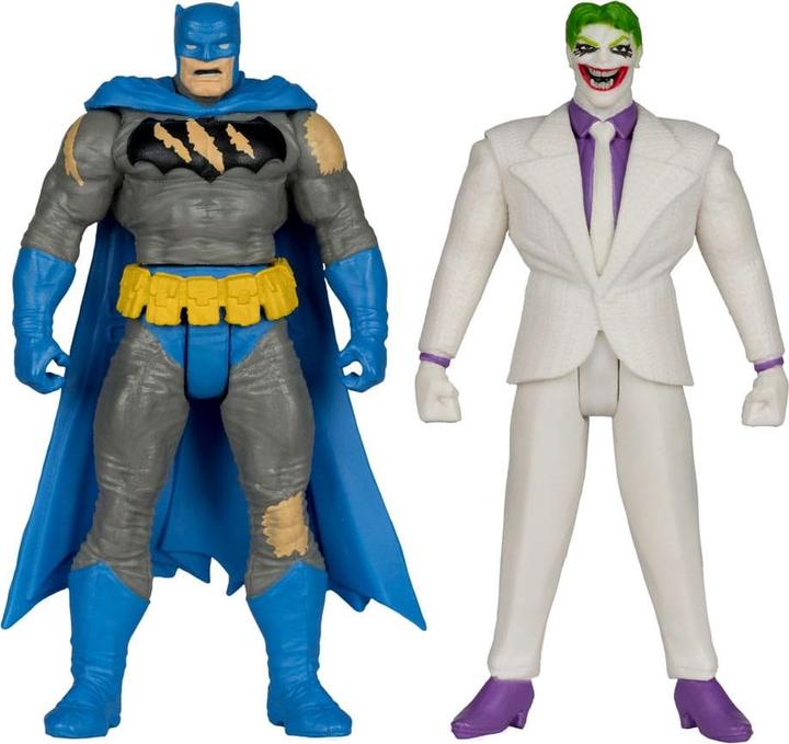 Actual product image McFarlane DC Direct Page Punchers Action Figures 2-Pack Batman & The Joker (Batman: The Dark Knight Returns)