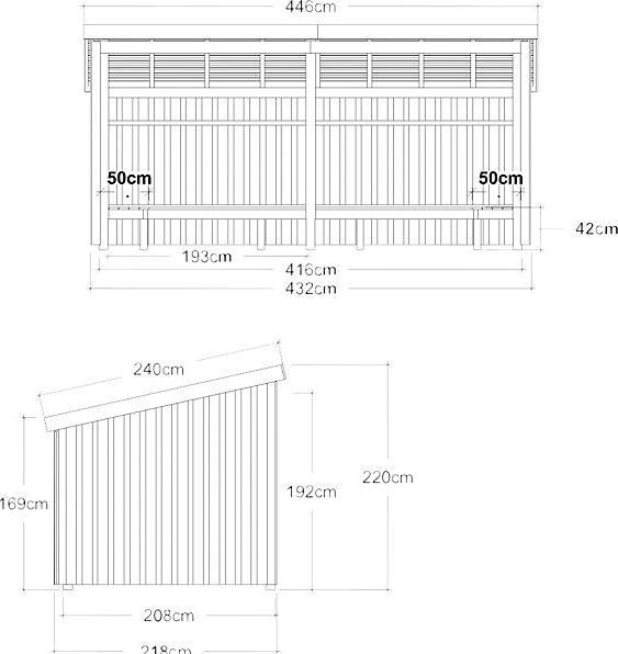 Produktbild kaiserkraft Nordic Grillhütte