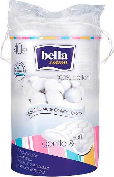 Bella Cotton Wattepads oval