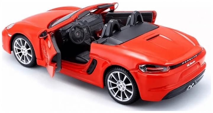 Actual product image Bburago Porsche 718 Boxster Blue 1/24