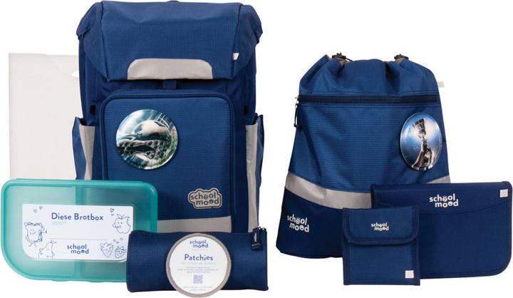Produktbild School-Mood Rebel Air+ Schulranzen-Set 8-teilig (20 l)