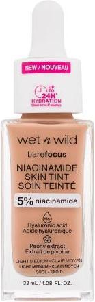 Produktbild Wet n Wild Bare Focus Niacinamide Skin Tint - Light Moisturizing Foundation 32 ml Light Medium (Light Medium)
