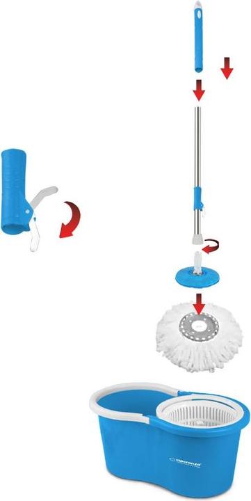 Immagine prodotto Esperanza EHS005 Mocio rotante (3 pz.)