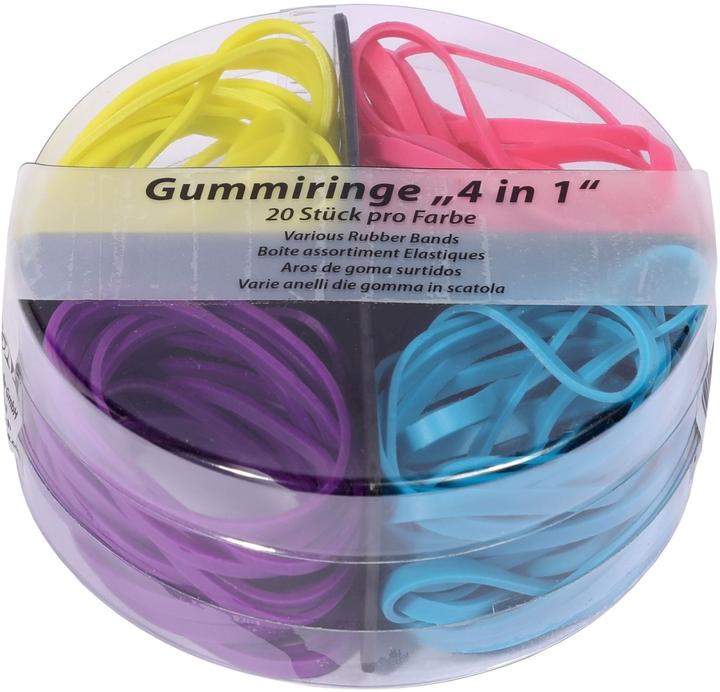 Produktbild Metzger&Mendle Gummibänder 4 in 1 (80 Stk.)