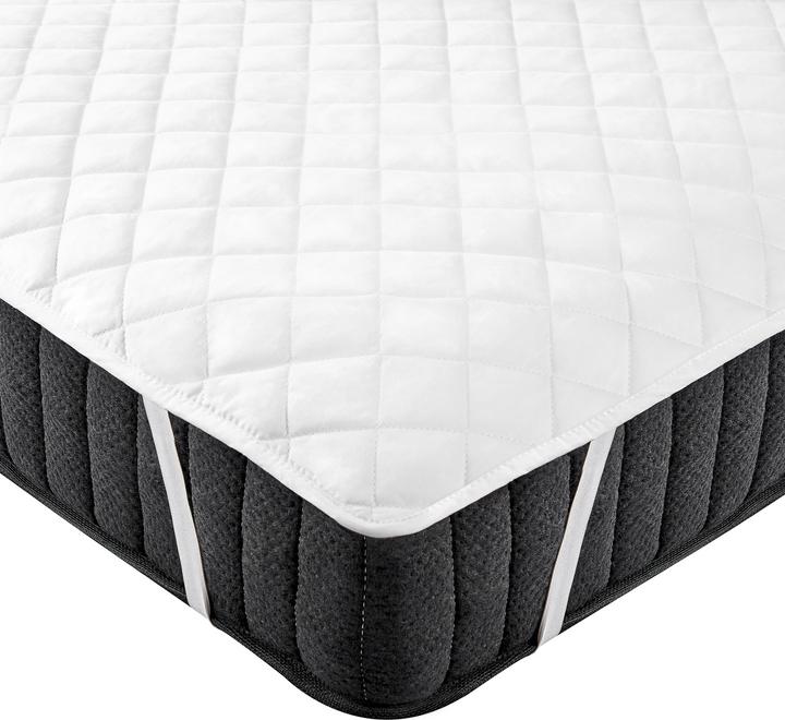 Actual product image Beliani Cotton mattress protector 90 x 200 cm MANASLU (90 x 200 cm)