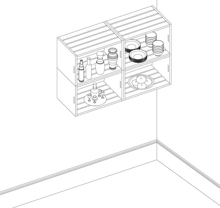 Actual product image Habau Fruit and vegetable box