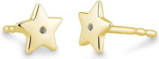 Produktbild Breuning Ohrschmuck - E.Safir Weiss (585, - Gold)