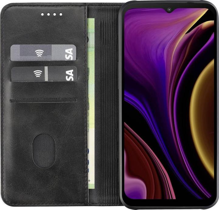 Actual product image Renkforce RF-6178164 Booklet Samsung Samsung Xcover 7 Black Mobile Flip Case (Samsung Galaxy Xcover 7)