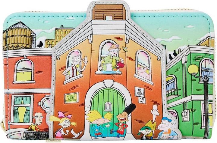 Loungefly Nickelodeon by Geldbeutel Hey Arnold House