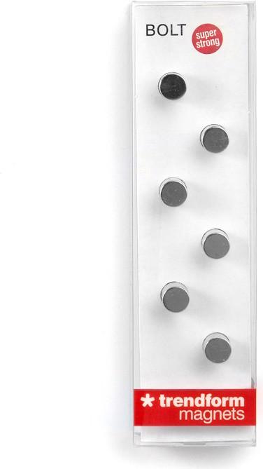 Produktbild Trendform Magnete BOLT 6er Set silbern (6 x)