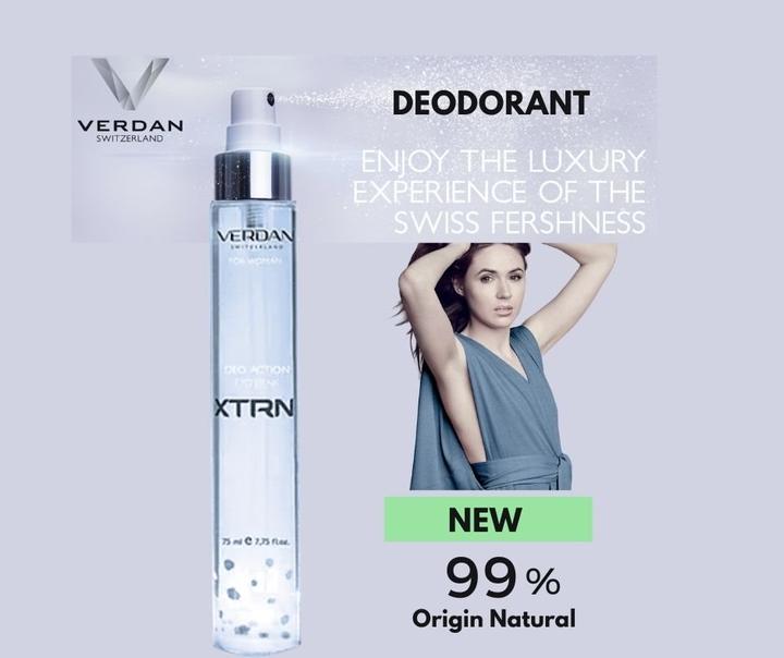 Actual product image Verdan Action Externe Deodorant natürlich für Frauen Spray (Spray, 75 ml)