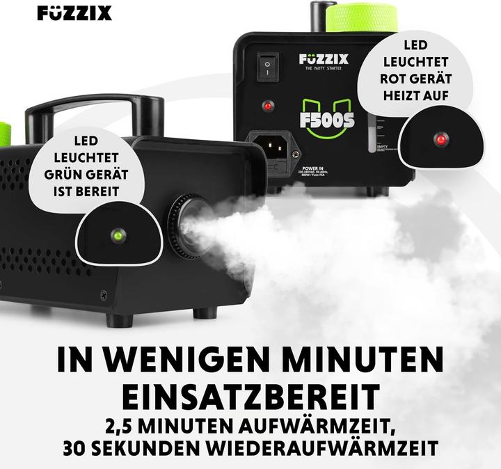 Image du produit Fuzzix Mini Nebelmaschine mit Fernbedienung
