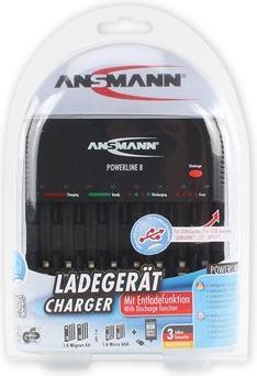 Produktbild Ansmann Powerline 8 (1 Stk., AAA, AA, Ladegerät ohne Akku)