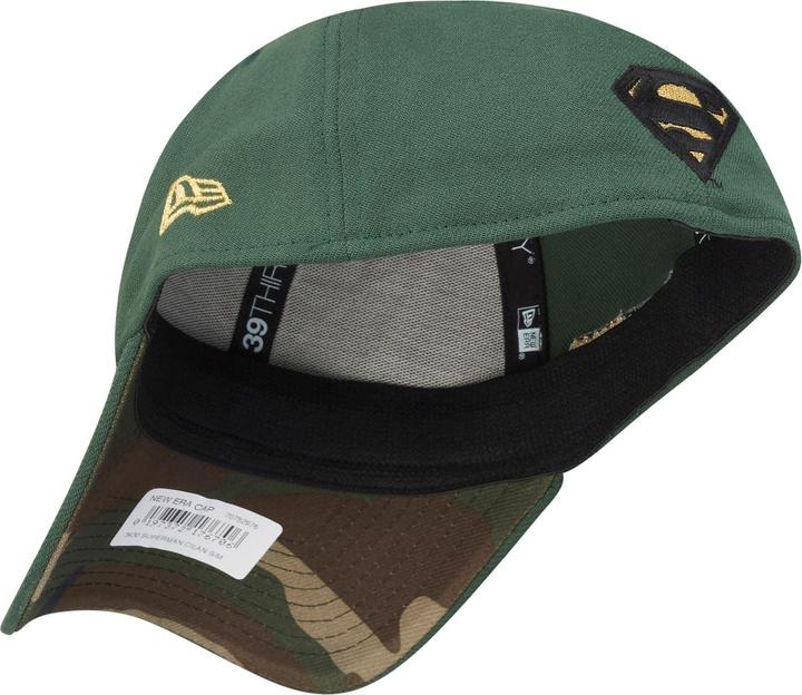 Produktbild New Era 39Thirty Stretch Cap - SUPERMAN cilantro - S/M (S, M)