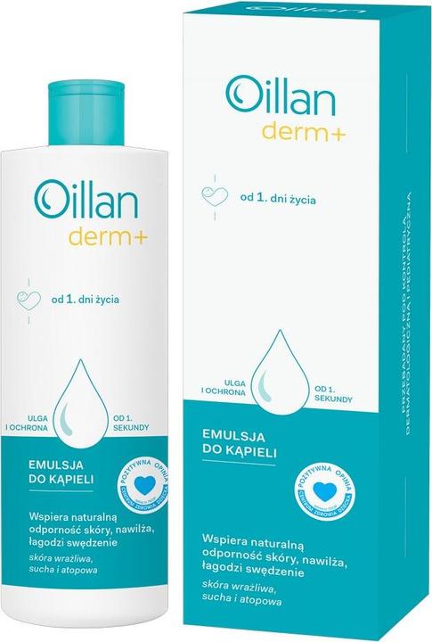 Produktbild Oceanic Oillan Derm+ Bademulsion, 400 ml (400 ml, Badeöl)