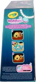 Actual product image Goliath Toys Crayola Washimals Ocean Glow Lagoon playset