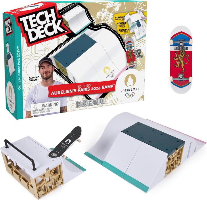 Tech Deck Olympic X-Connect Creator-Aurélien G. (Multilingual)