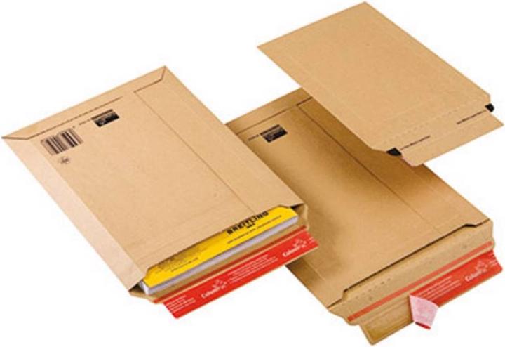 Produktbild Colompac Versandtasche Rigid Plus (B x H T) 250 340 50 mm Verwendung für Papierformat=DIN A4+ 20 St./Pack. (20 x)