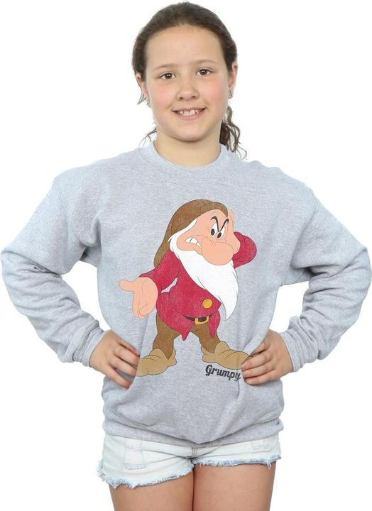Immagine prodotto Disney Snow White And The Seven Dwarves Classic Grumpy Felpa Ragazze (152, 158)
