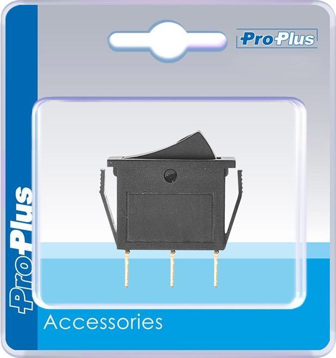 ProPlus Interrupteur à bascule LED bleu 12V / 24V-max. 10A sous blister