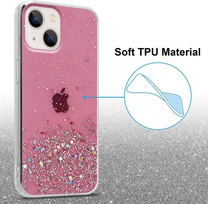 Produktbild Cadorabo TPU Cover funkelnder Glitter (Apple iPhone 13)
