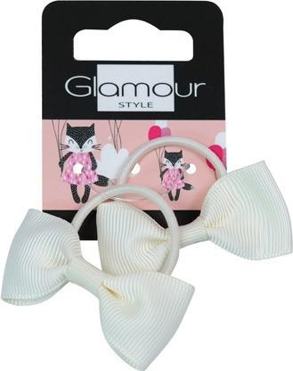 Glamour Kids Hair Bows Cream 2Pcs.